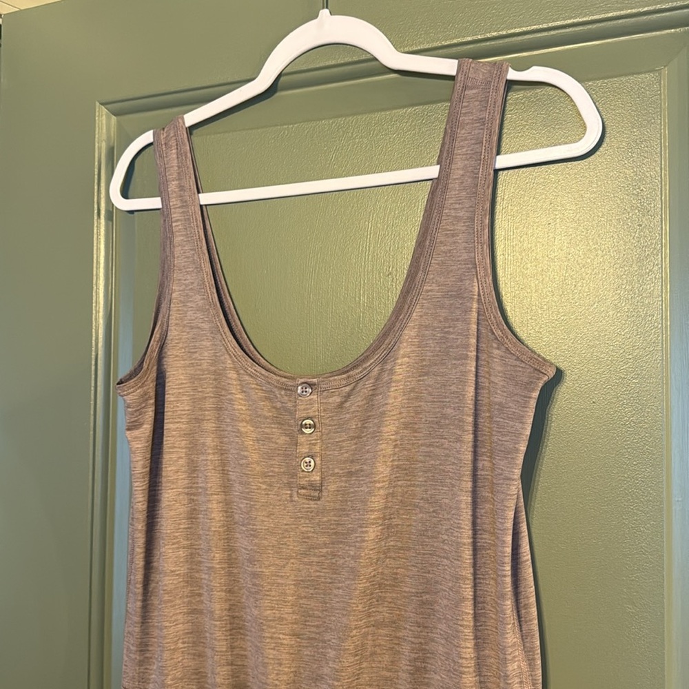 Nwot Vuori Falls Jumpsuit Rosemary Heather Size S - image 5